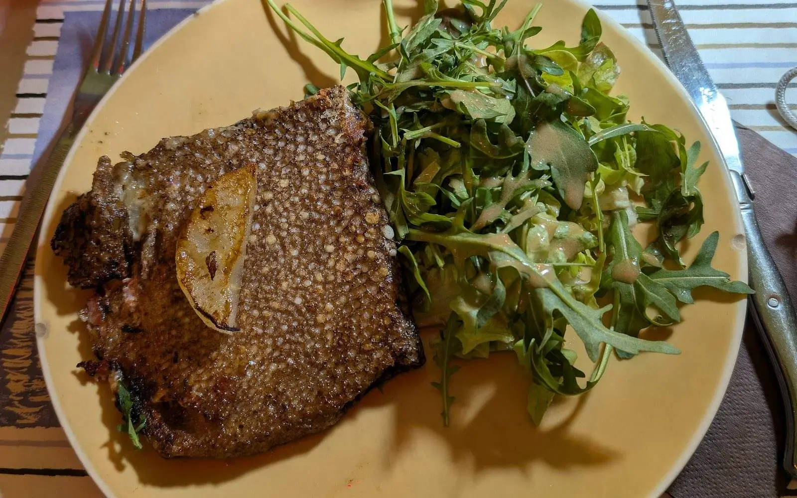 Food photograph for Le Marais, Paris