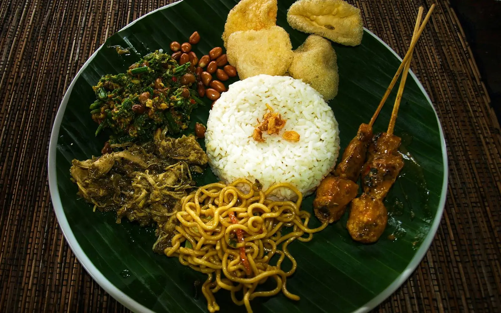 Food photograph for central Palace quarter, Bali, Ubud